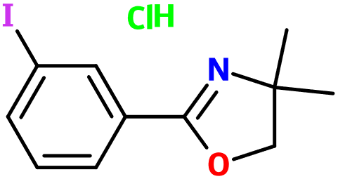 (图片) MC095223 2-(3-Iodophenyl)-4,4-dimethyl-5H-1,3-oxazole HCl